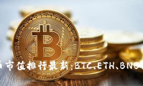 加密货币市值排行最新：BTC、ETH、BNB位列前三