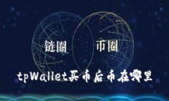 tpWallet买币后币在哪里