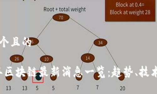 思考一个且的

2023年区块链最新消息一览：趋势、技术与应用