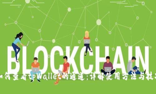 如何查看tpWallet的通道：详解使用方法与技巧